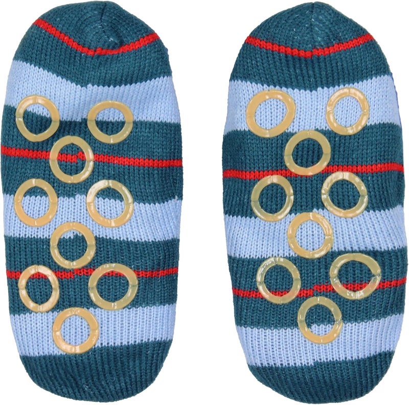 Bio World Sonic The Hedgehog Boys' Plush-Lined Non-Slip Slipper Socks For Boys And Girls - Image 3